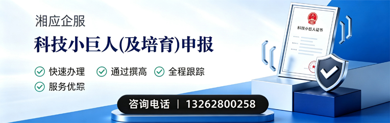 晋城科技小巨人及培育企业申报服务