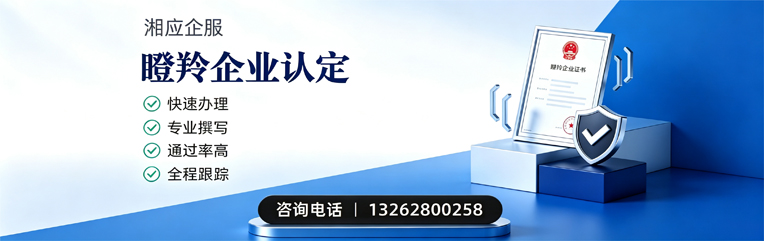 晋城瞪羚企业认定申报服务