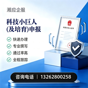 晋城科技小巨人及培育企业申报服务
